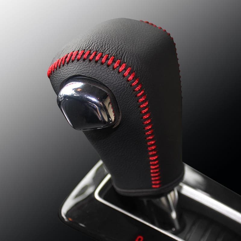 Hand-stitched genuine leather gear cover gear cover gear cover specifically for Honda CRV Lingpai Fit Civic XRV Jade