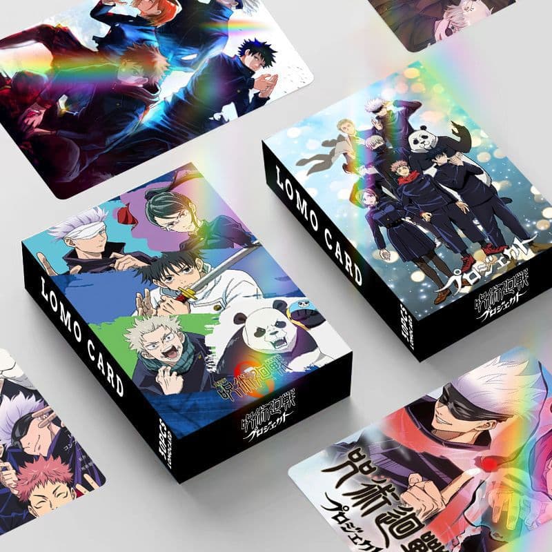 Laser Flash Card General Link Anime Merchandise Gift Double-Sided 30 Small Cards Box Set Photo LOMO Greeting Card