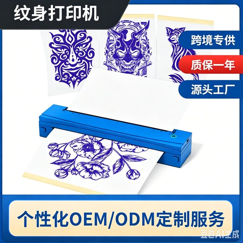 Tattoo Printer A45 Thermal Printer Cross-Border Tattoo, Home Mini Portable Wireless Bluetooth