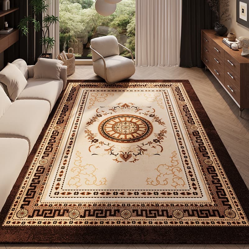 Light Luxury Carpet, Living Room, Sofa, Coffee Table, Carpet, High-End Large Area Bedroom, European Style Home Entrance Mat, Room