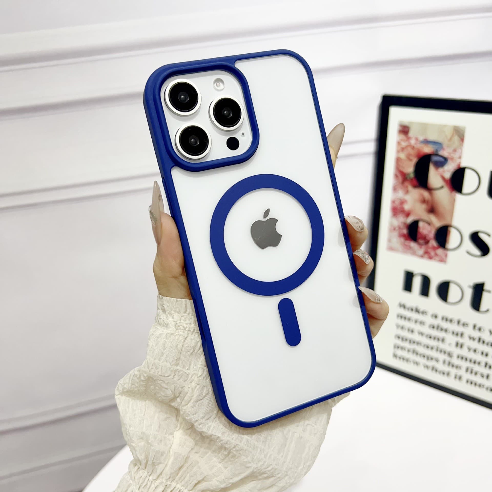 Compatible with iPhone 18 Pro Max Macaron iPhone 17 Titanium Natural Color MagSafe iPhone 16E Phone Case Apple Acrylic Cover