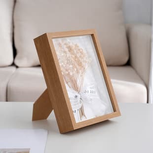 Wall Hanging Decorative Picture Frame, Hollow Frame 3cm 5cm Wooden Frame Tabletop, Creative Specimen Frame 3D Frame