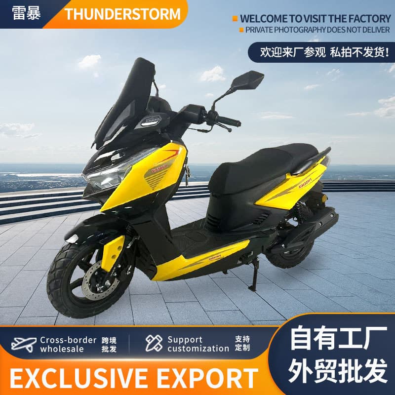 Wholesale Foreign Motorcycle Thunderstorm 150cc Fuel Commuter Off-road Motorcycle Complete Vehicle