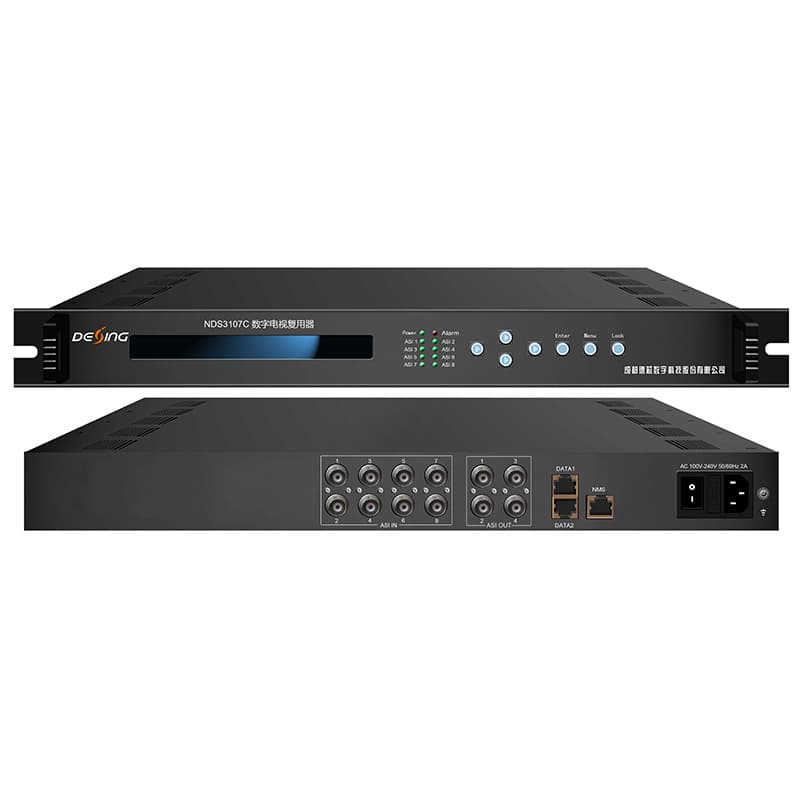 Original Manufacturer Digital TV Multiplexer Headend TS Stream High Integration IPTV System