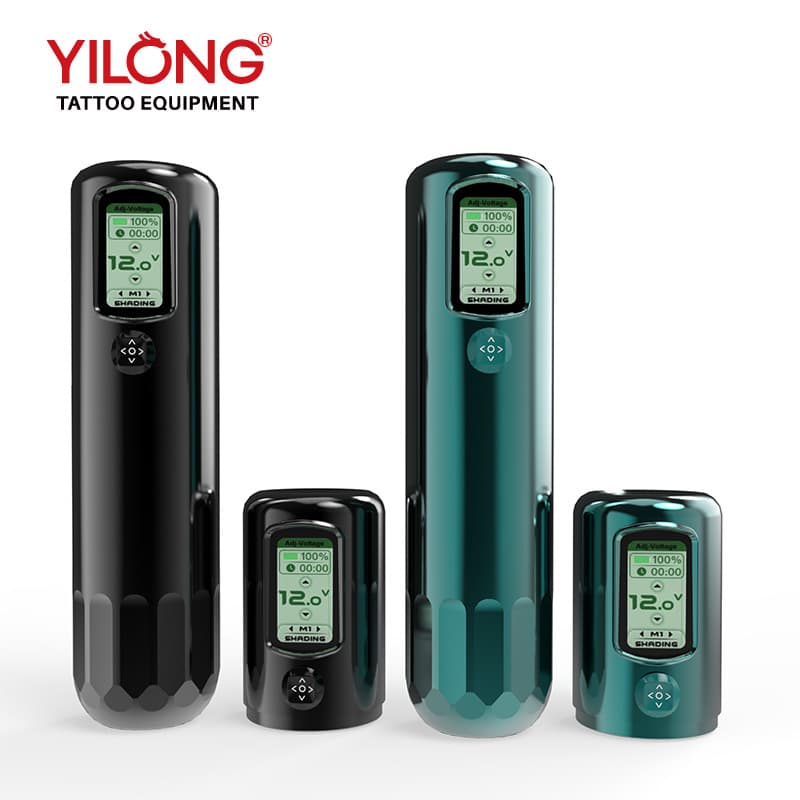 Yilong F11 Wireless Dual Battery Tattoo Machine Dual Battery Design Long Endurance Portable Professional Tattoo Artist Recommended