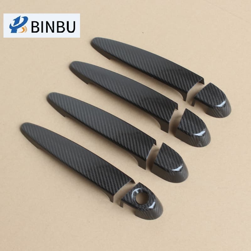 Carbon fiber exterior door handle for BMW 1 2 3 4 Series F30 F32 320i 328i M3 M4 X5 X6 modification