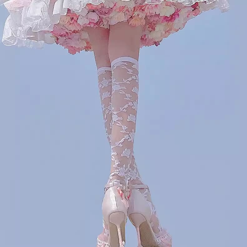 Hot Style Lolita Socks Mix and Match Wholesale Free Shipping Lolita Checkered Socks