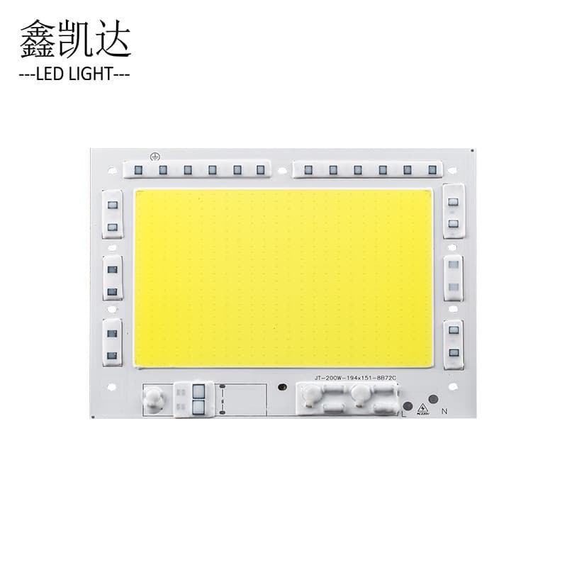 5054 Black Diamond Driverless 100W Linear COB Light Source for Outdoor Lighting 200W Floodlight