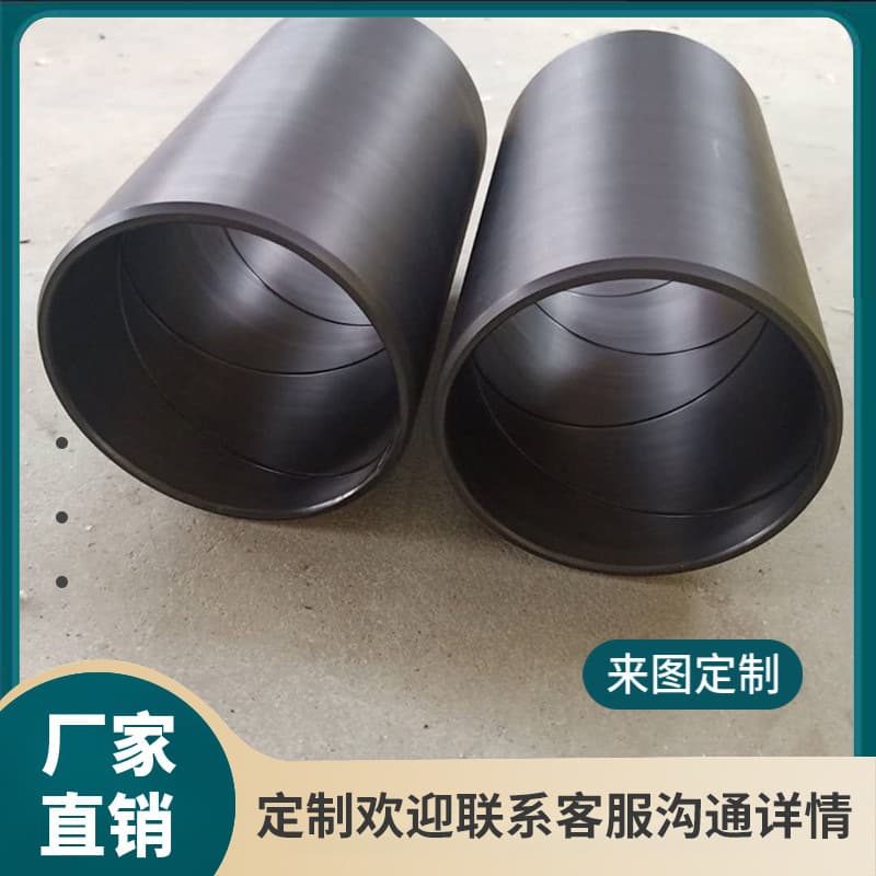 MC cast black nylon sleeve wear-resistant corrosion-resistant nylon 66 sleeve glass fiber reinforced