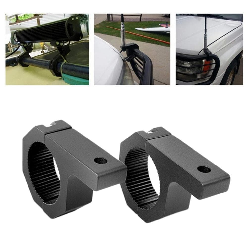 WJ Motorcycle Off-road Vehicle Modification Parts Crash Bar Guard Fog Light Spotlight Fixing Clamp Bracket 20-30mm