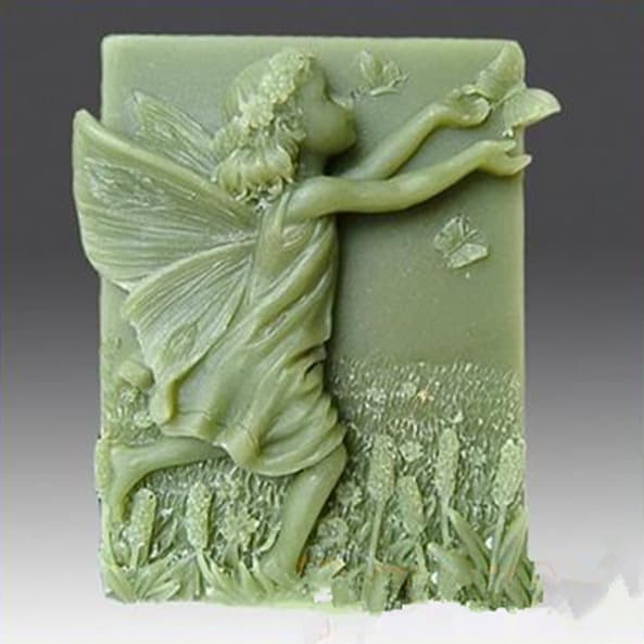 S028 Soap Mold / Handmade Soap / Silicone Mold / Candle Mold / Soap Mold / Silicone Soap Mold / Chasing Angel