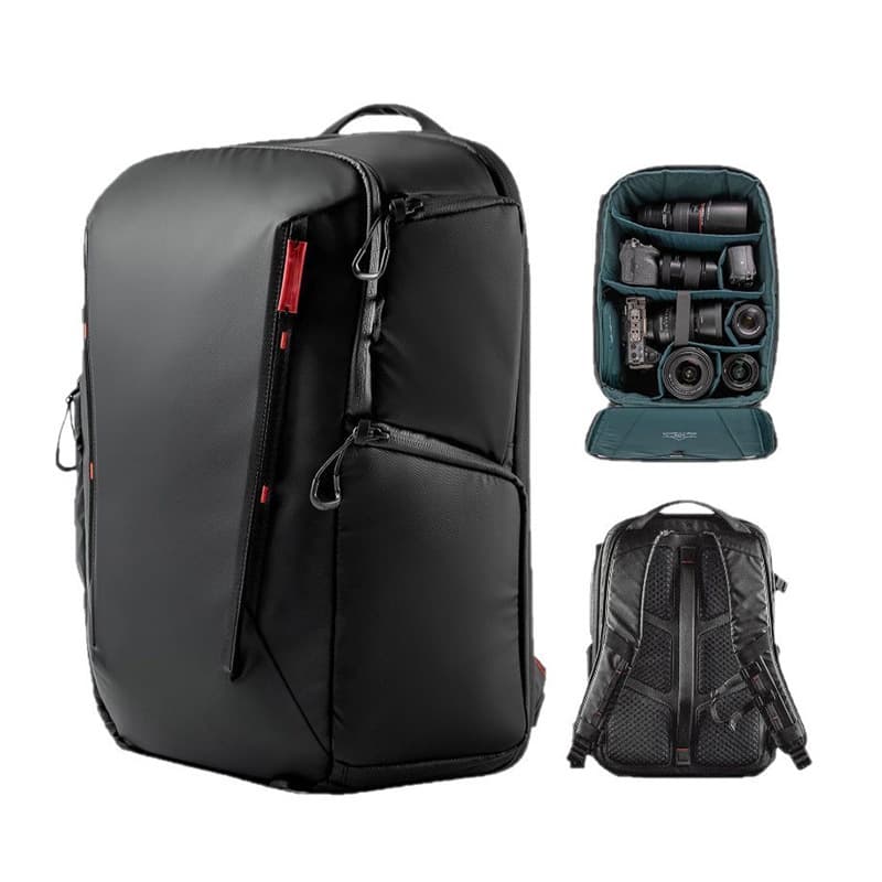 New Amazon Camera Bag Large Capacity Waterproof Backpack, Mirrorless Camera Storage Outdoor Travel Camera Bag