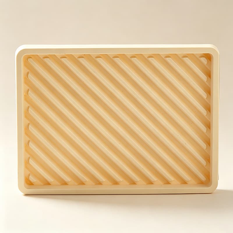 Plastic Plant Pot Saucer Tray Rectangular Round Flower Pot Base Water Catchment Tray High-Aesthetic Pot Holder