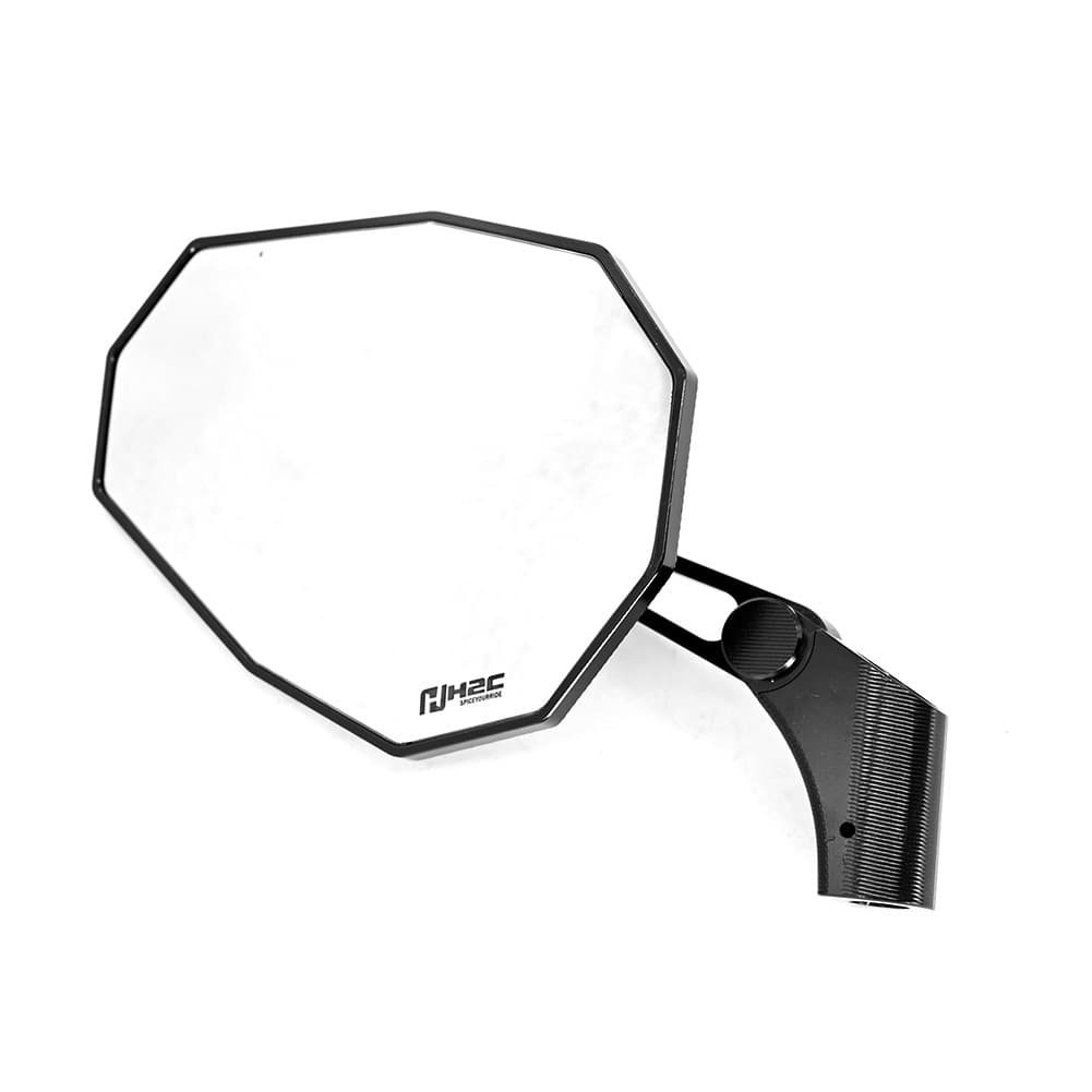 Motorcycle Rearview Mirror CNC Modified Mirror, Compatible with Niu and Ninebot Electric Scooters, Aluminum Alloy Rod Reflector