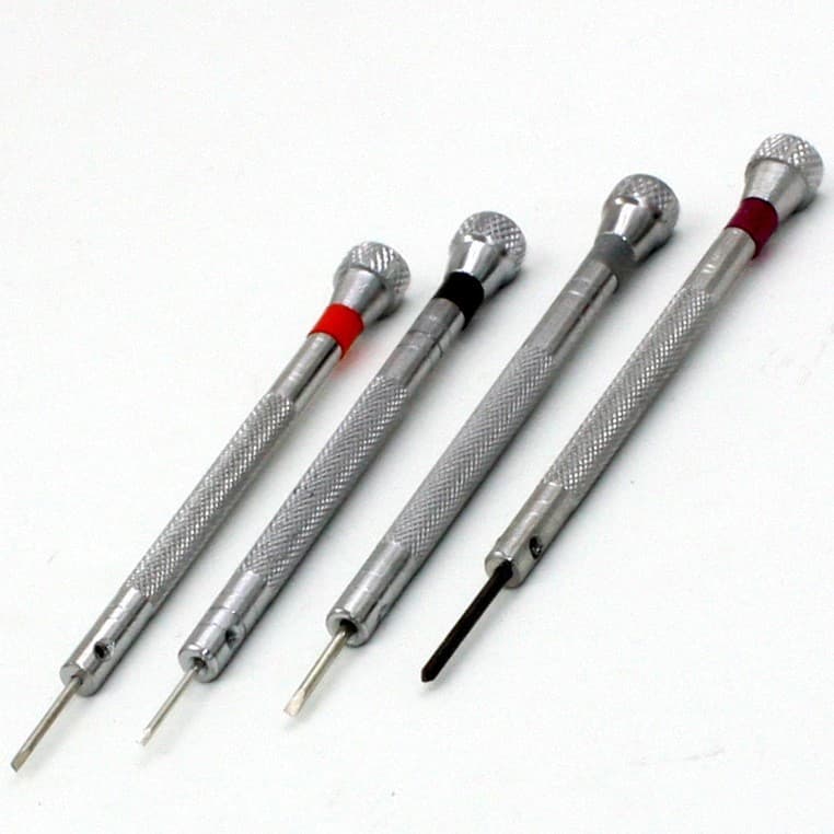 Tang's Watch Repair Tool Set Flathead and Phillips Screwdriver Small Screwdriver for Glasses and Clocks 0.8mm