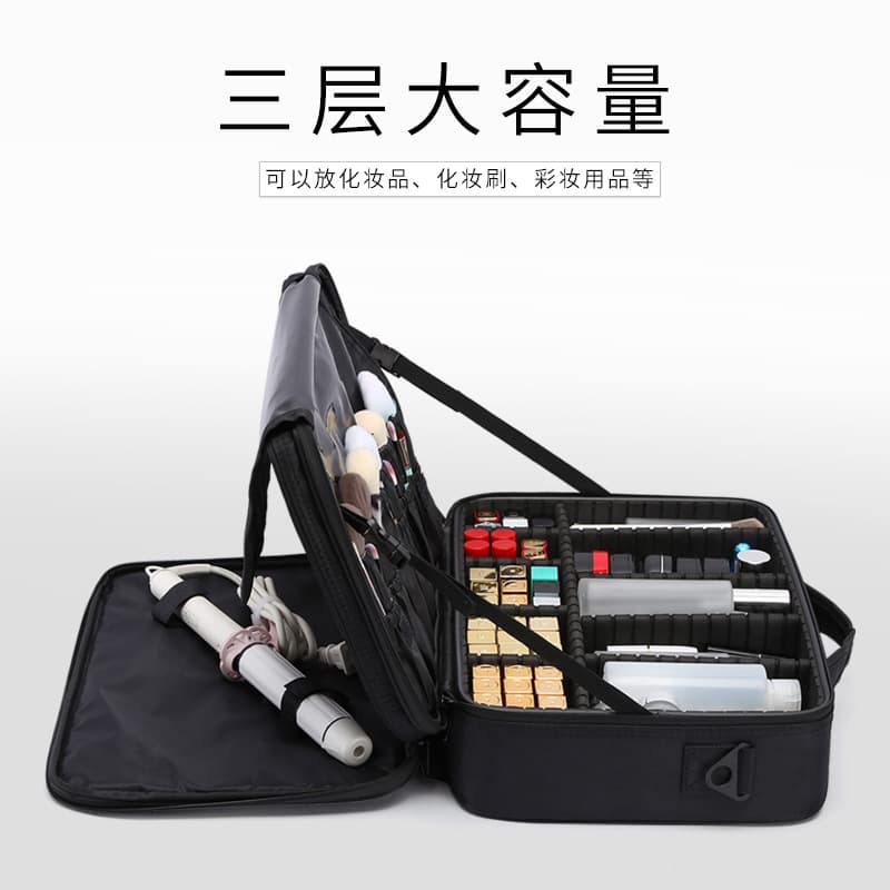 Customized makeup bag, nail art, tattoo tool box, large-capacity travel cosmetics storage bag, storage bag