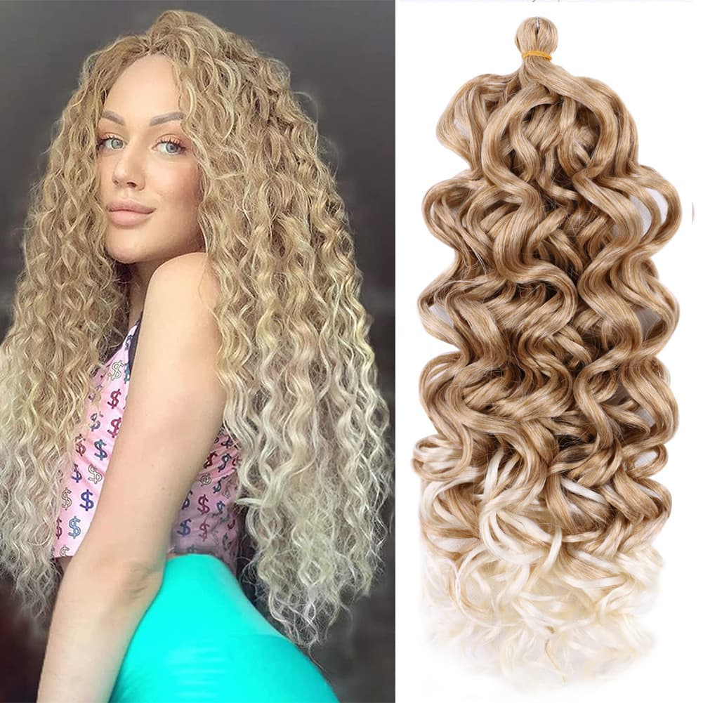 Hawaiian Curl Latin Curl Wig for Women Long Curly Fashion Pullover Fluffy Natural Long Curly Hair Crochet Hair Factory Hair