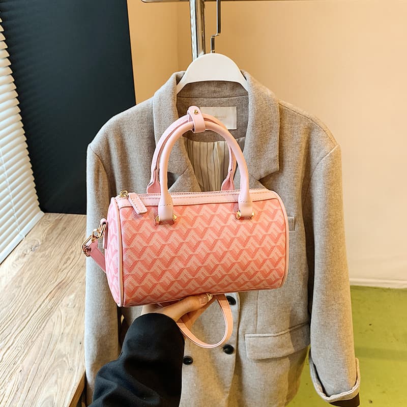 Dogtooth Handbag Print Retro Women's 2026 New Goya Commuter Pen Holder Versatile Fashionable Shoulder Crossbody Bag