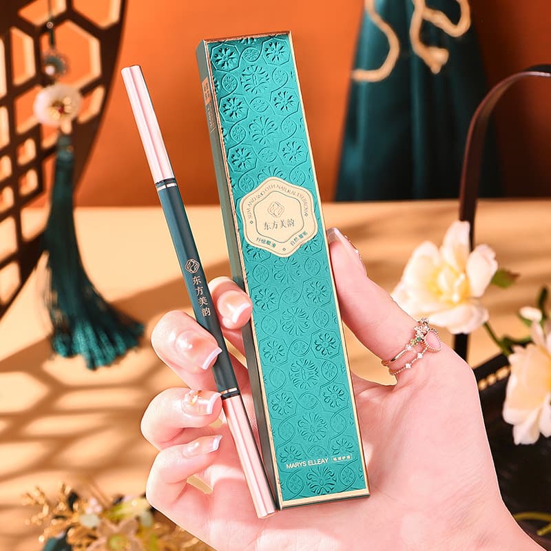 Oriental Beauty Fine Triangle Eyebrow Pencil Waterproof Sweatproof Long-Lasting Natural 3D Bulk Order Contact for Price
