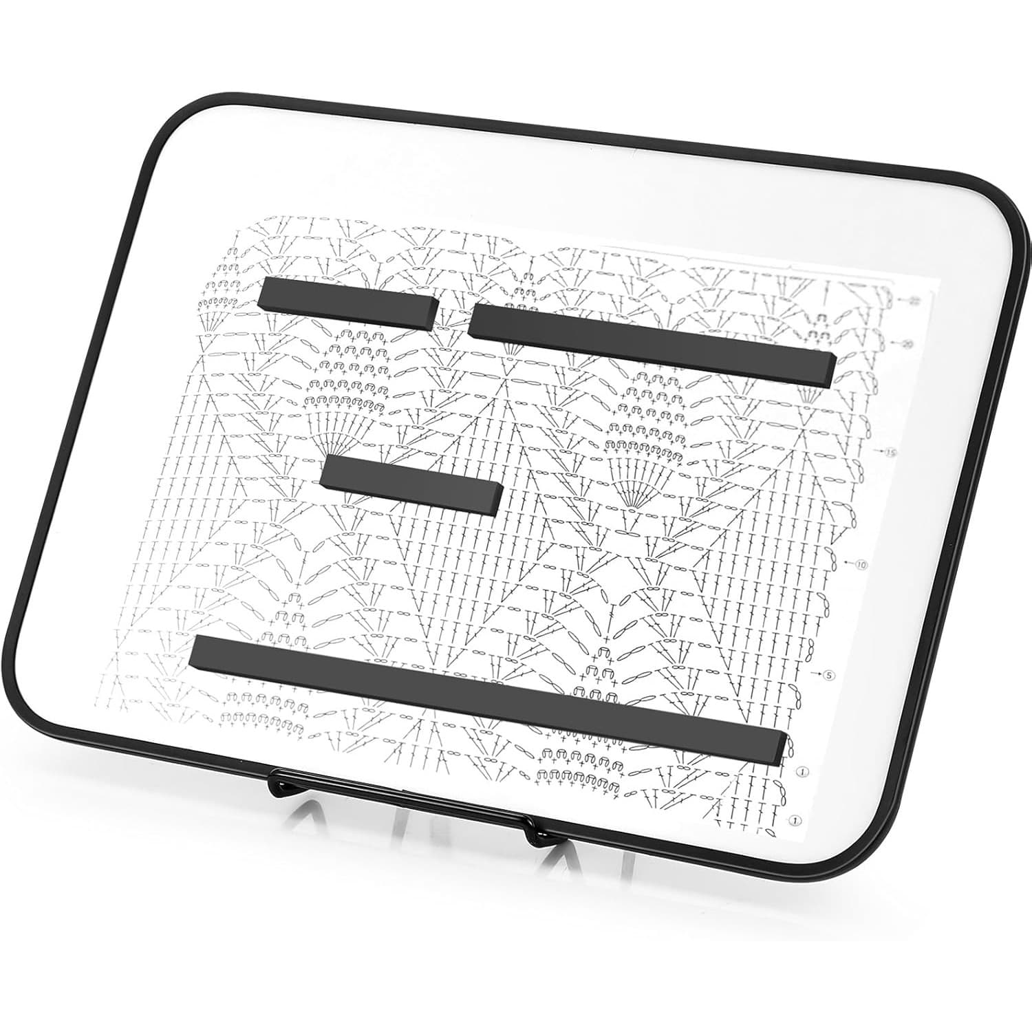 Replaceable magnet woven pattern holder, cross-stitch magnetic board, crochet accessories