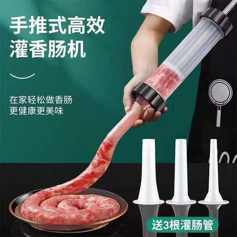 Hand-push Sausage Stuffer Tool, Household Sausage Making Kit, Wholesale Sausage Production Equipment