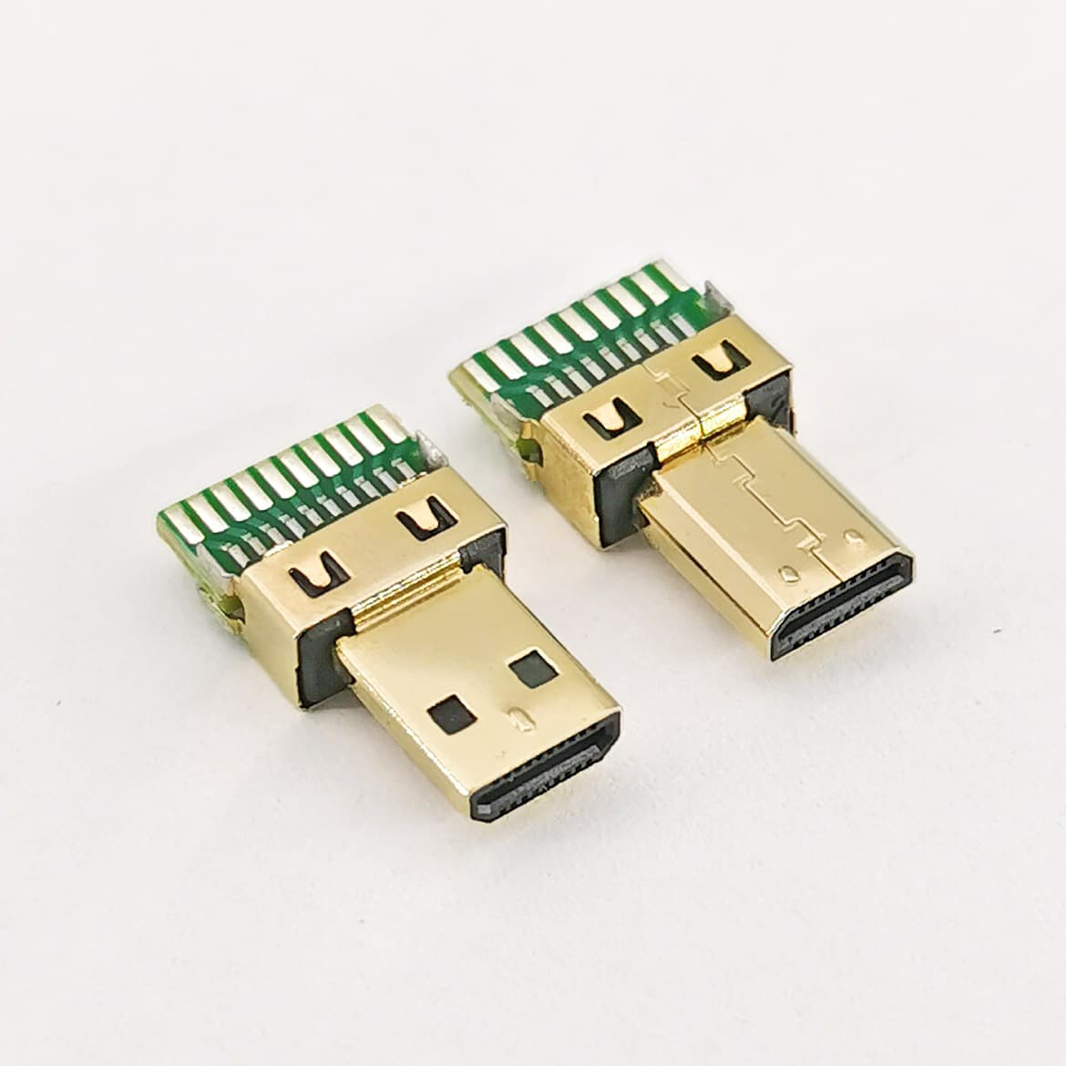 Micro HDMI 15-Pin Male / 19-Pin Male HDMI Type D Clamp Plate 1.0mm