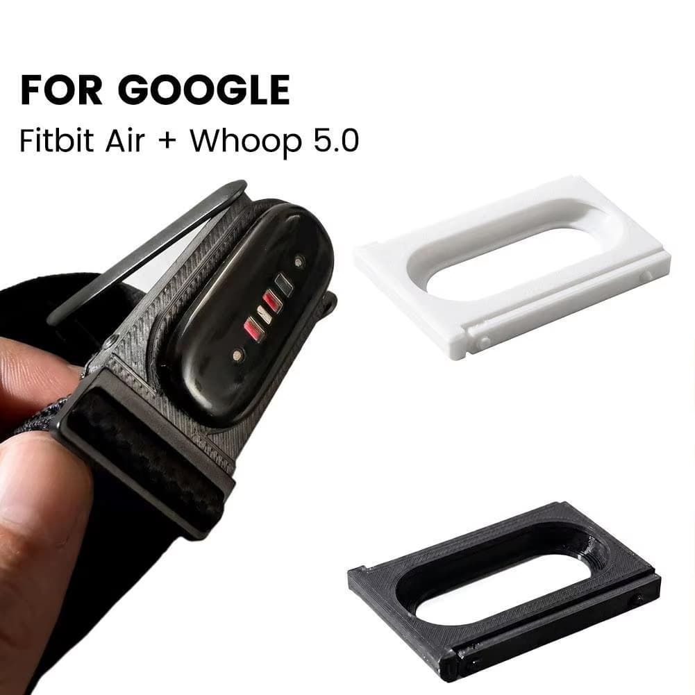 Watch Face Bracket Compatible with Google Fitbit Air + Whoop 5.0 Fitness Band Strap Combo Accessory
