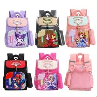 Cross-border School Bag 3D Hard Shell Backpack Cartoon for Kids Ages 5-10 Primary School Student Backpack 2026 New