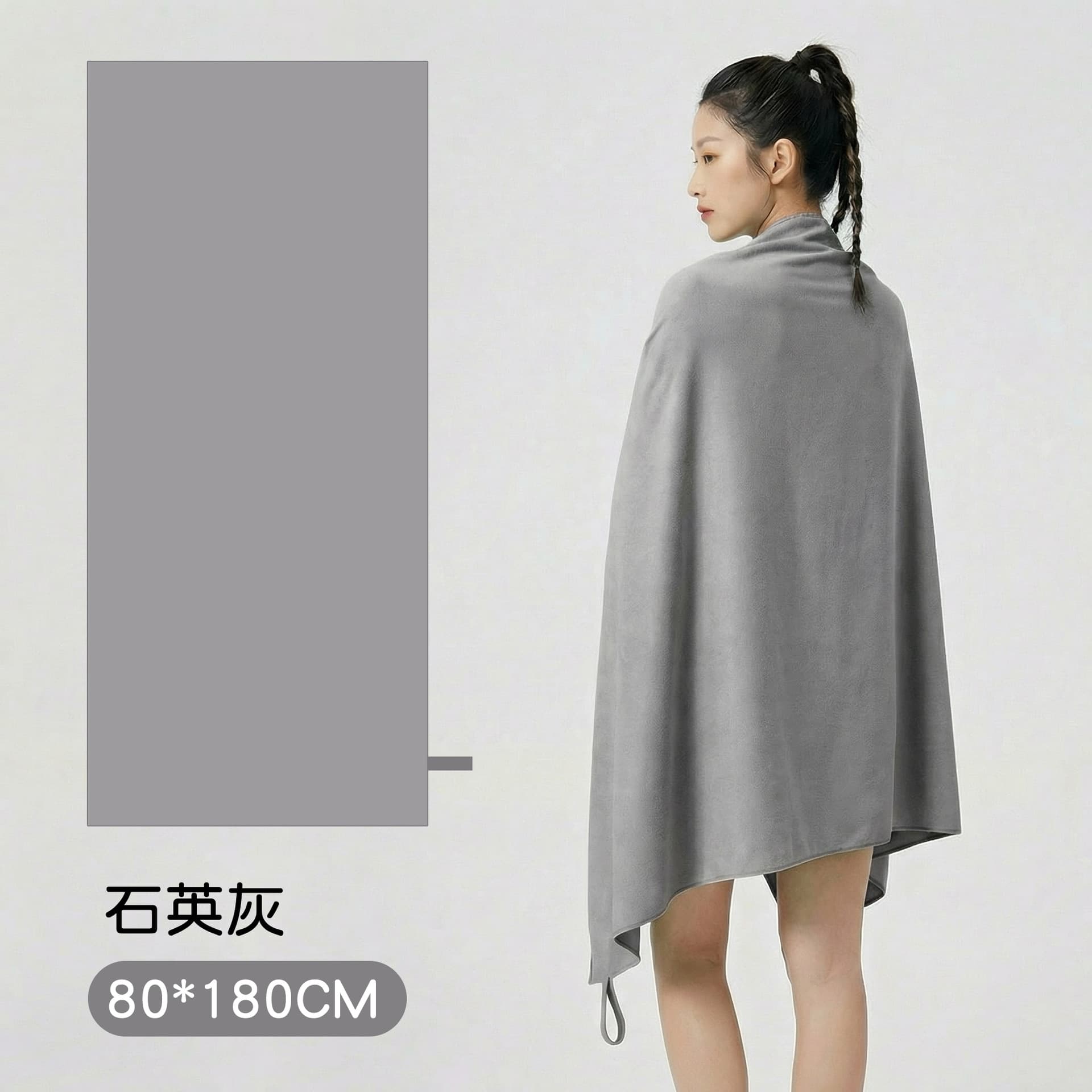 Custom Quick-Dry Beach Towel Portable Bath Towel Swimming Towel Adult Absorbent Warm New Bathrobe Wholesale Drop Shipping