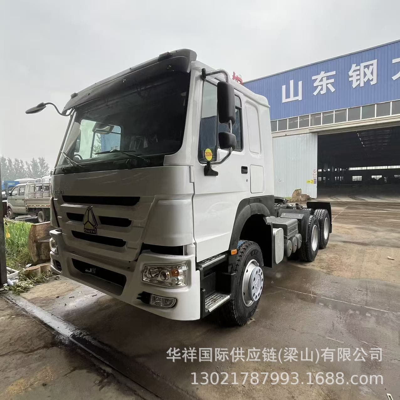 New Vehicle Inventory Rear Eight Dump Transport Truck with 5.6m Box, Front Four Rear Eight Dump Truck Euro 3 Emission