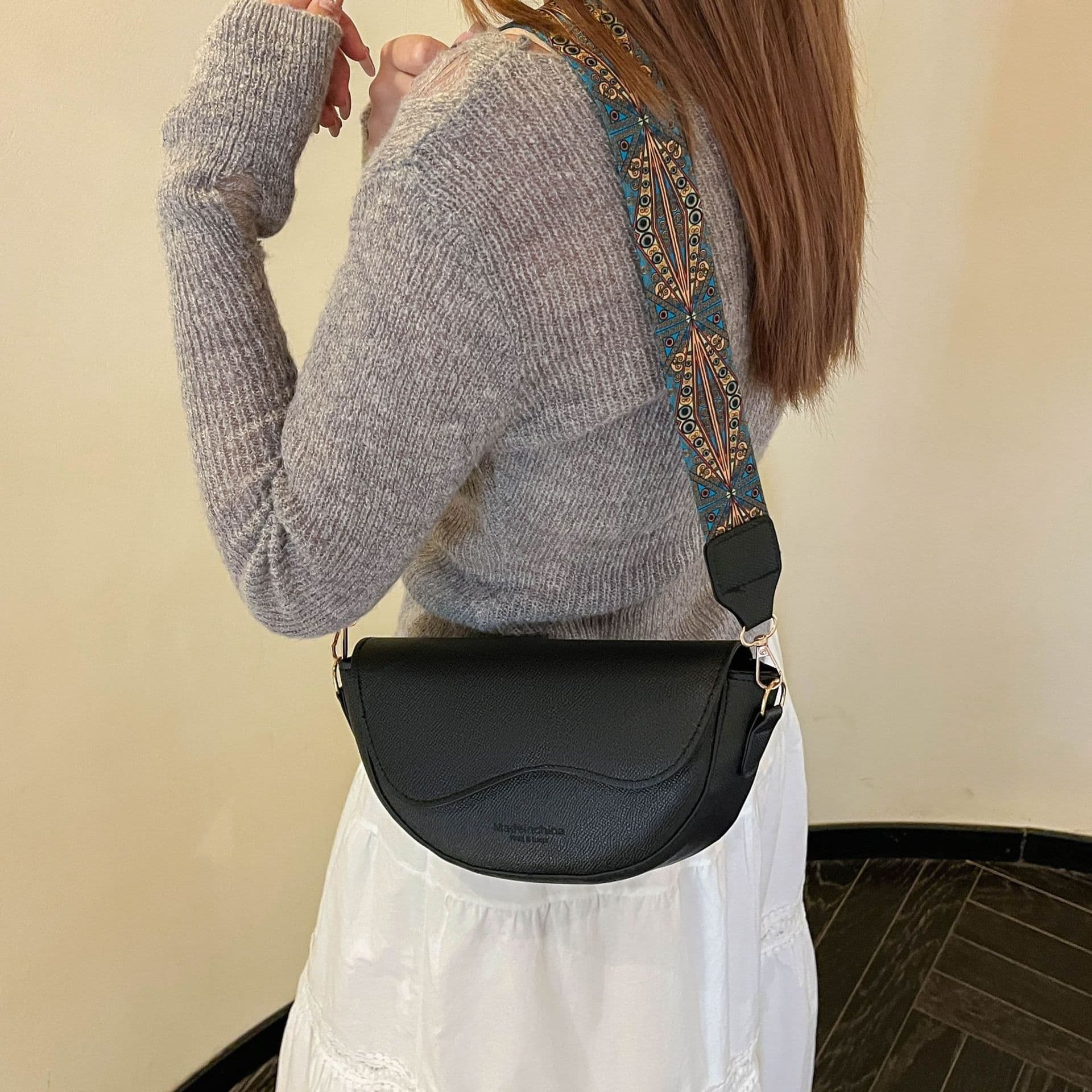 Crossbody Saddle Bag 2026 Summer New Trendy High-End Fashion Underarm Commute Versatile Shoulder Bag