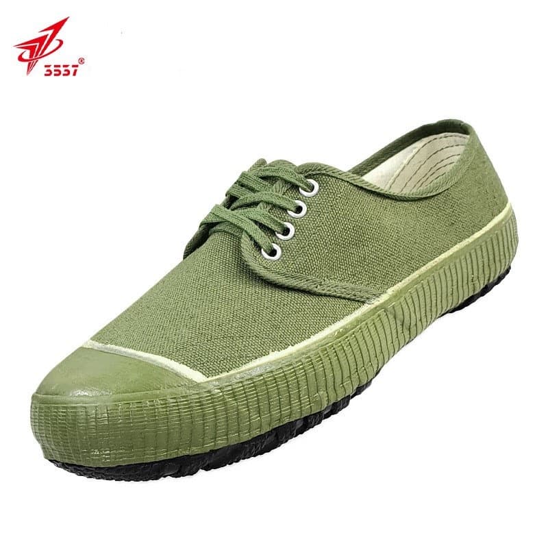 New 3537 Liberation Shoes, Construction Work Safety Low-Top Canvas Yellow Rubber Shoes, Old-Style Training Shoes, Unisex Work Safety Shoes