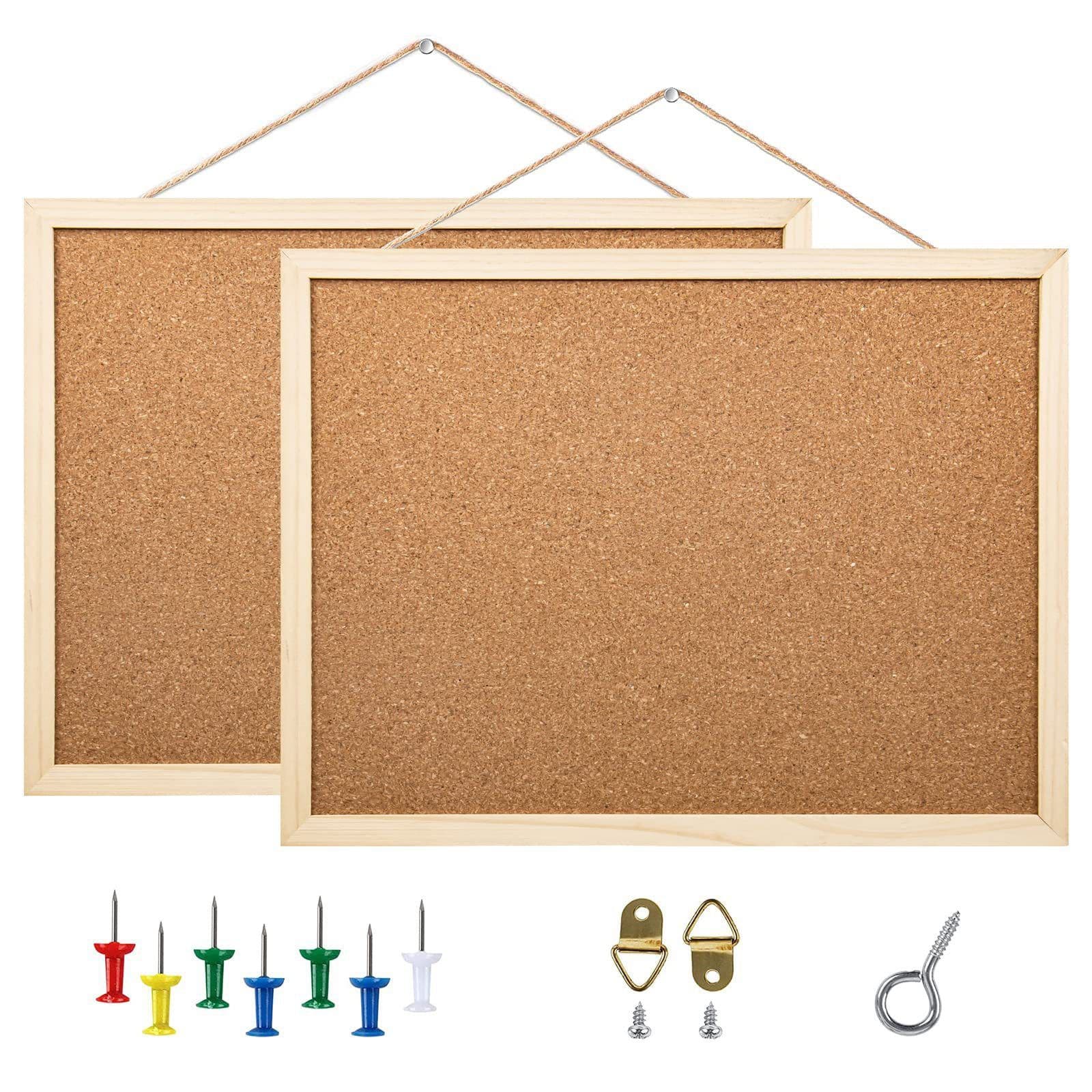 Cross-Border Picture Decoration Cork Board Single-Sided Home Wall-Mounted Photo Wall Simple Background Sticky Note Message Cork Board