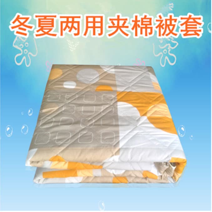 Cotton-Padded Thermal Thickened Dual-Use Quilt Cover Single Piece Quilted Bed Sheet for Employees, Students, Dormitory, Air Conditioning, Single and Double