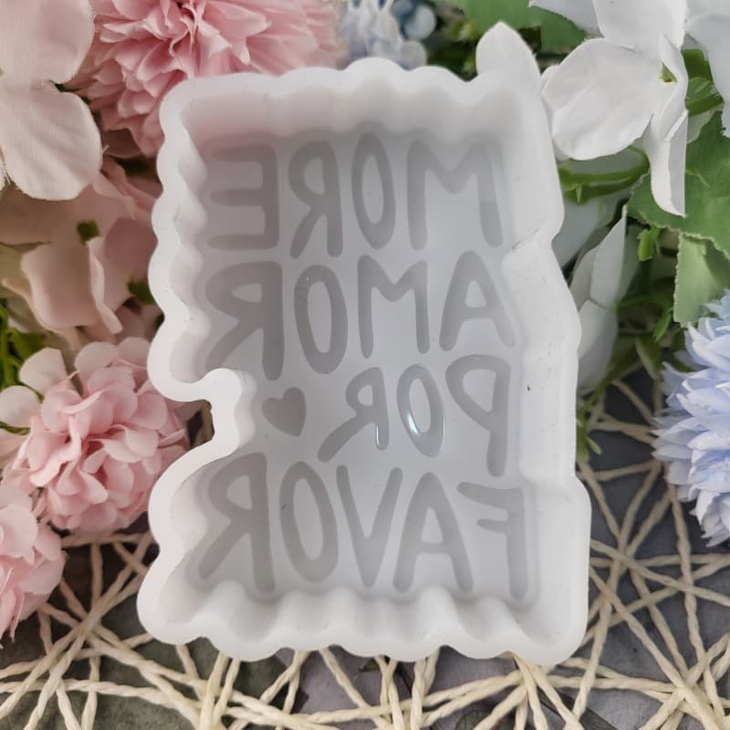 Z0091 Give Me More Love Aroma Mold Crystal Resin Silicone Mold DIY Decoration Silicone Mold