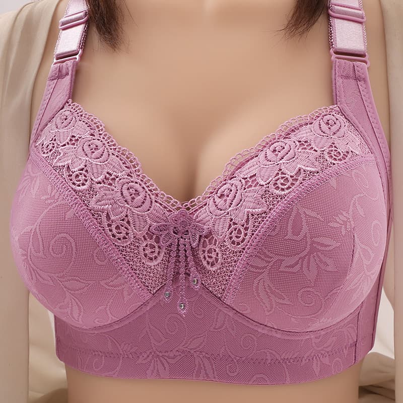 New Autumn Winter Push-Up Adjustable Bra, Side Boob Control, Wire-Free, Minimizes Large Bust, Lifts, Comfortable, Anti-Slip Design