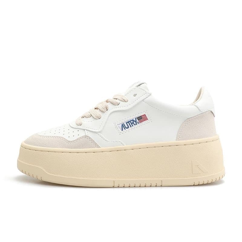 Cross-border trade Autry white sneakers 2026 new women's thick-sole casual sports shoes celebrity same style