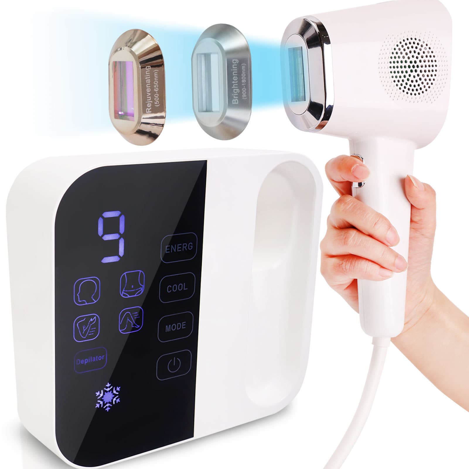 3 in 1 IPL Hair Removal Device Laser Hair Removal Machine