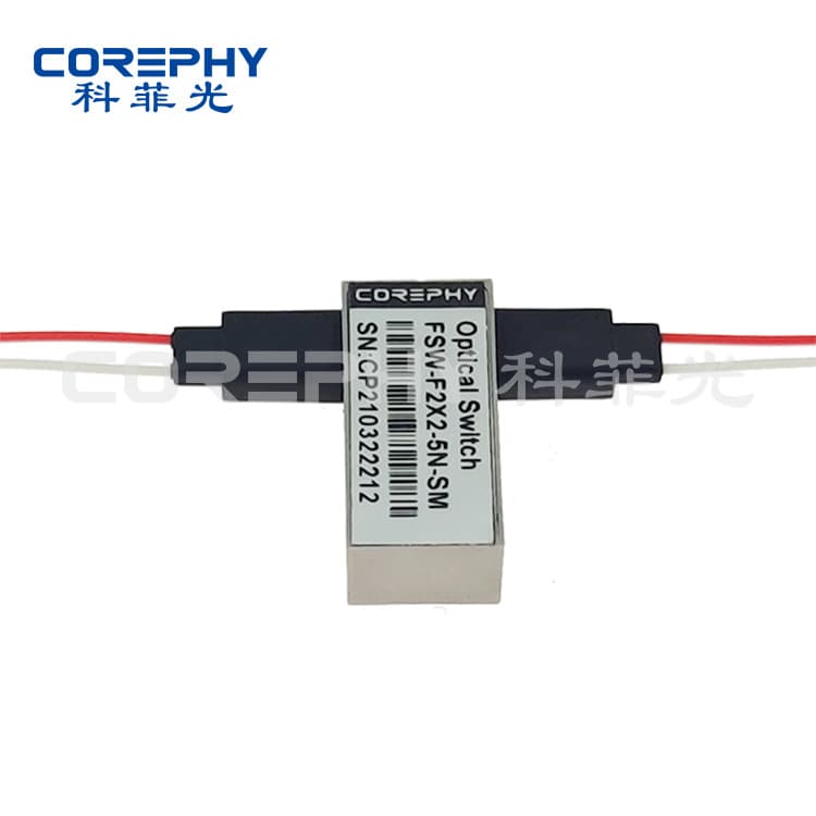 1x1, 1x2, 2x2, 1x4, 1x8 Fiber Optic Communication Test Optical Protection Mechanical Optical Switch