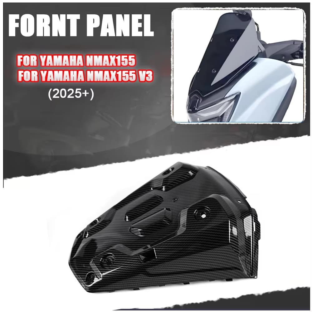 Compatible with 2025 Yamaha NMAX155 V3 Hydrographic Decorative Shell Motorcycle Windshield Panel Trim