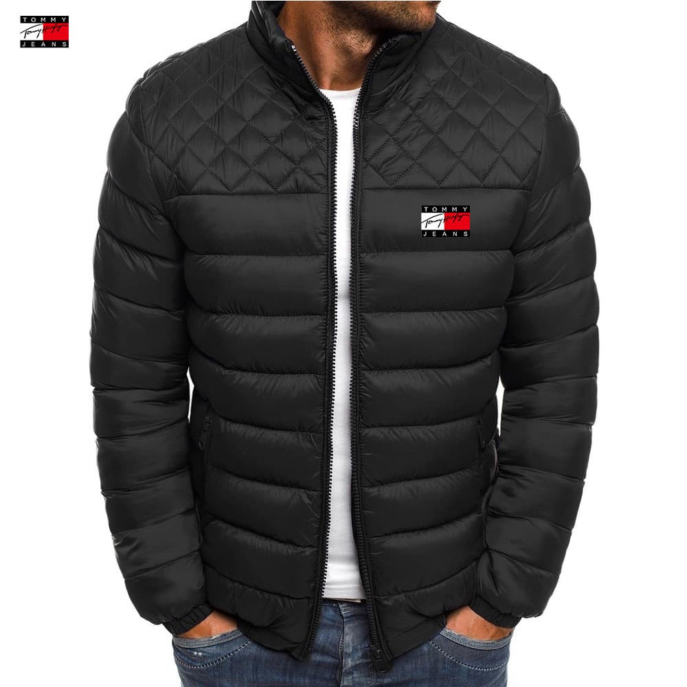 Cross-border foreign trade cotton-padded clothes for men European and American men's stand-up collar casual sports warm cotton clothing cotton-padded jackets in stock