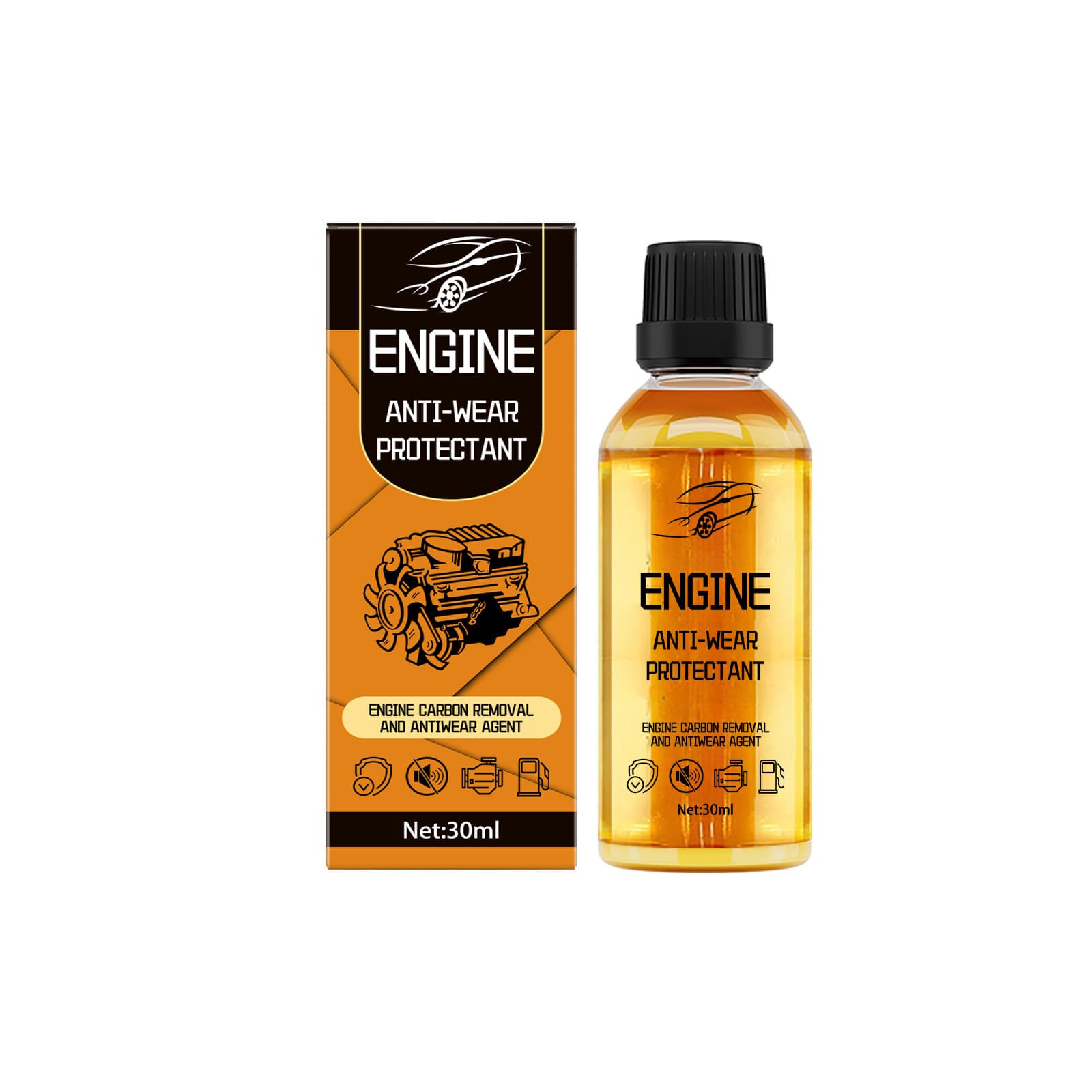 RAYHONG Engine Protectant Car Protectant Reduce Noise Anti-Shake Anti-Rust Car Cleaning Maintenance Agent