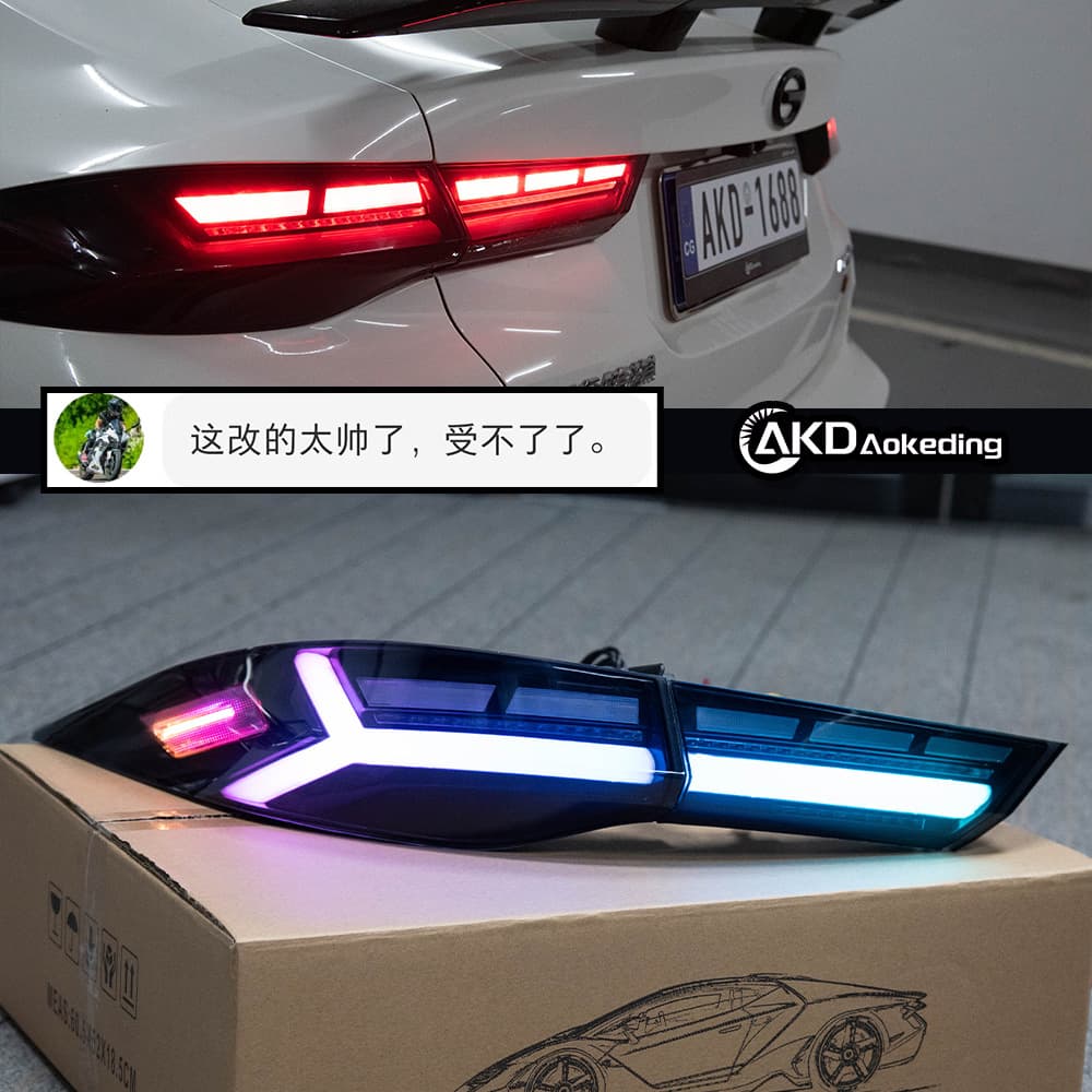 Specifically for 21-24 GAC Trumpchi Empow RGB Tail Light Assembly Empow R Modified Sequential Brake Light