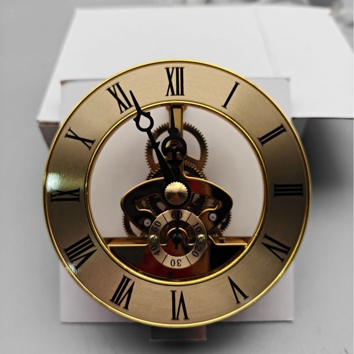 Oyster-style Crystal Desktop Clock Factory Direct Creative Home Office Decoration Business Gift Crystal Desk Clock