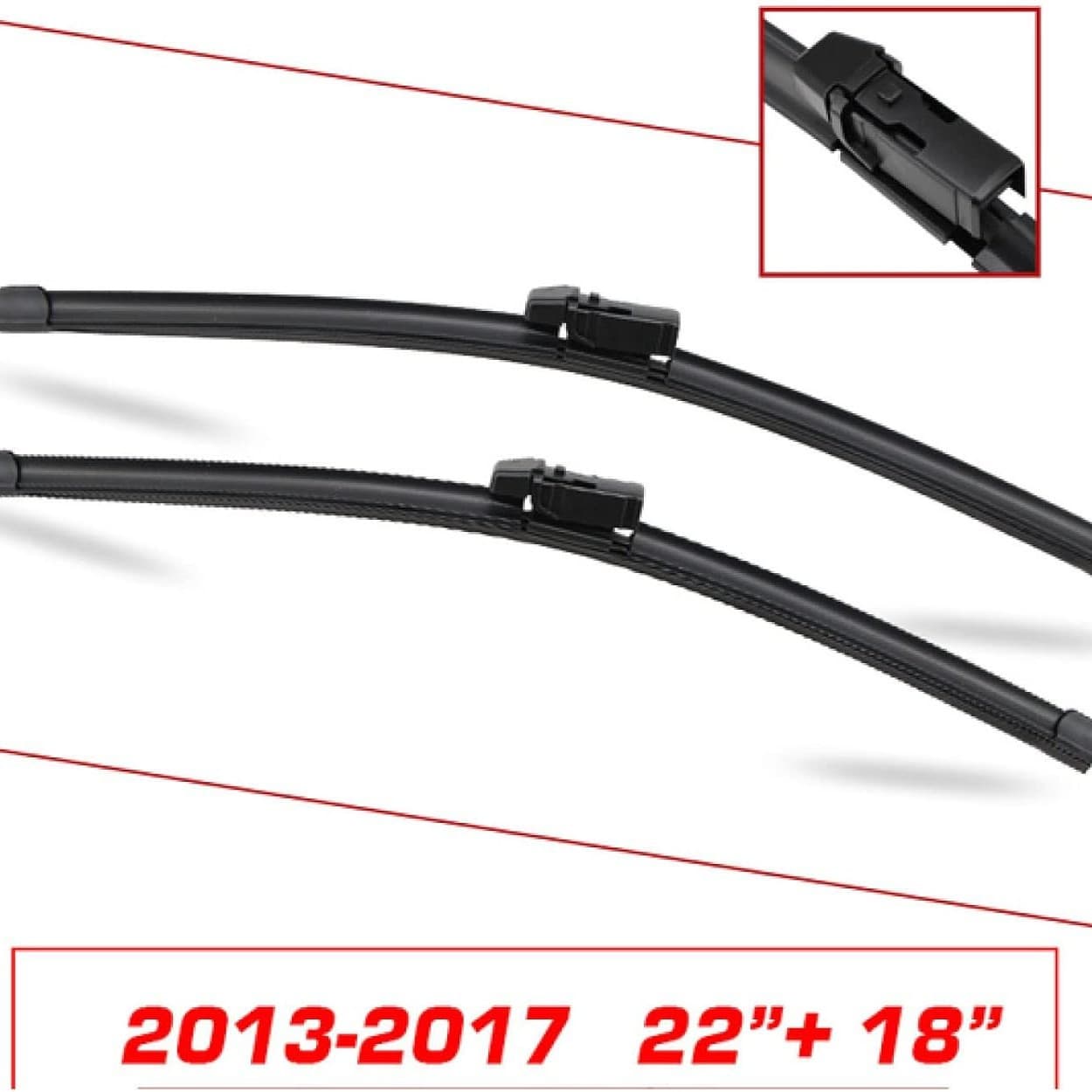 Wiper Blades for Chevrolet Trailblazer 2013-2017 22"+18