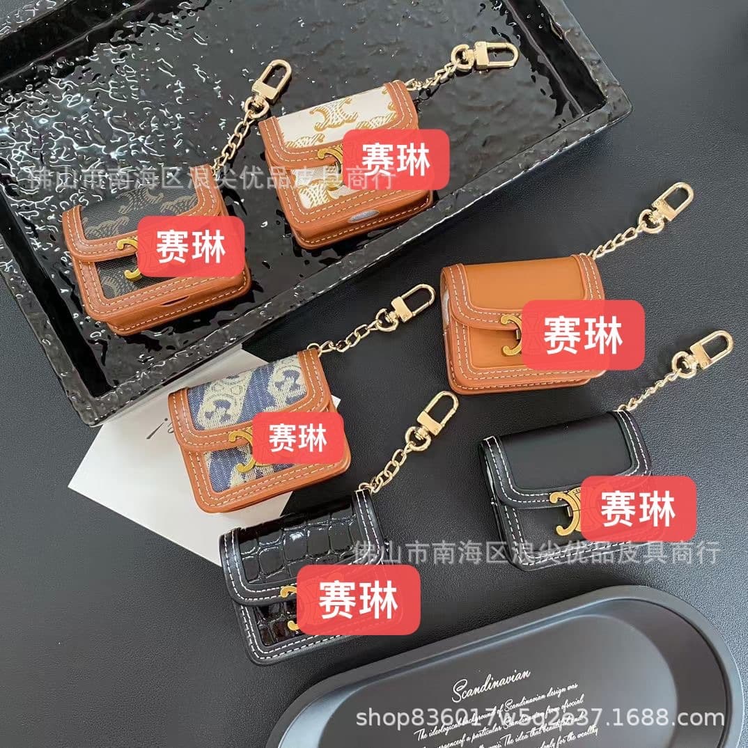 New Universal Style Earphone Case Compatible with AirPods Apple Bluetooth Headphone Protective Case for Apple Huawei Samsung