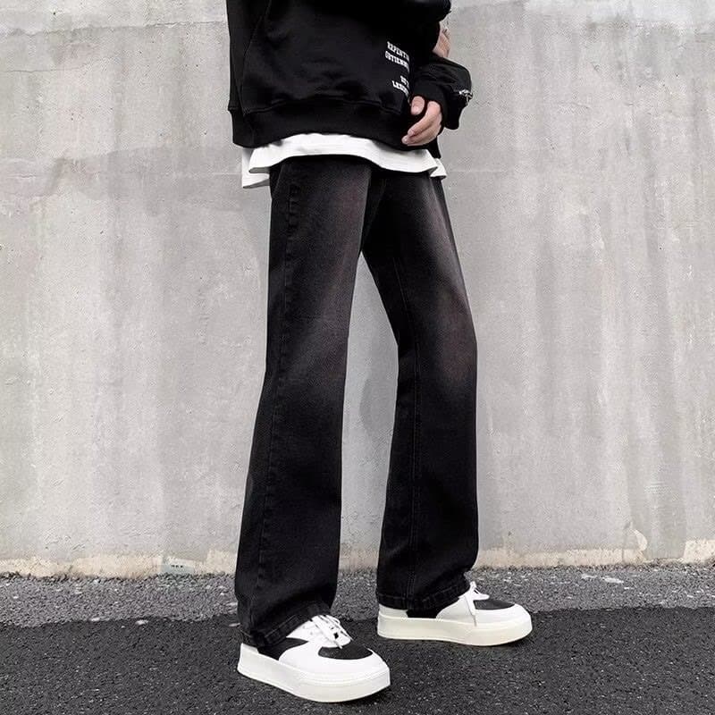 American Style Straight-Leg Denim Pants Trendy Autumn New Arrival For Men And Women Casual Fashion Bootcut Pants In Stock