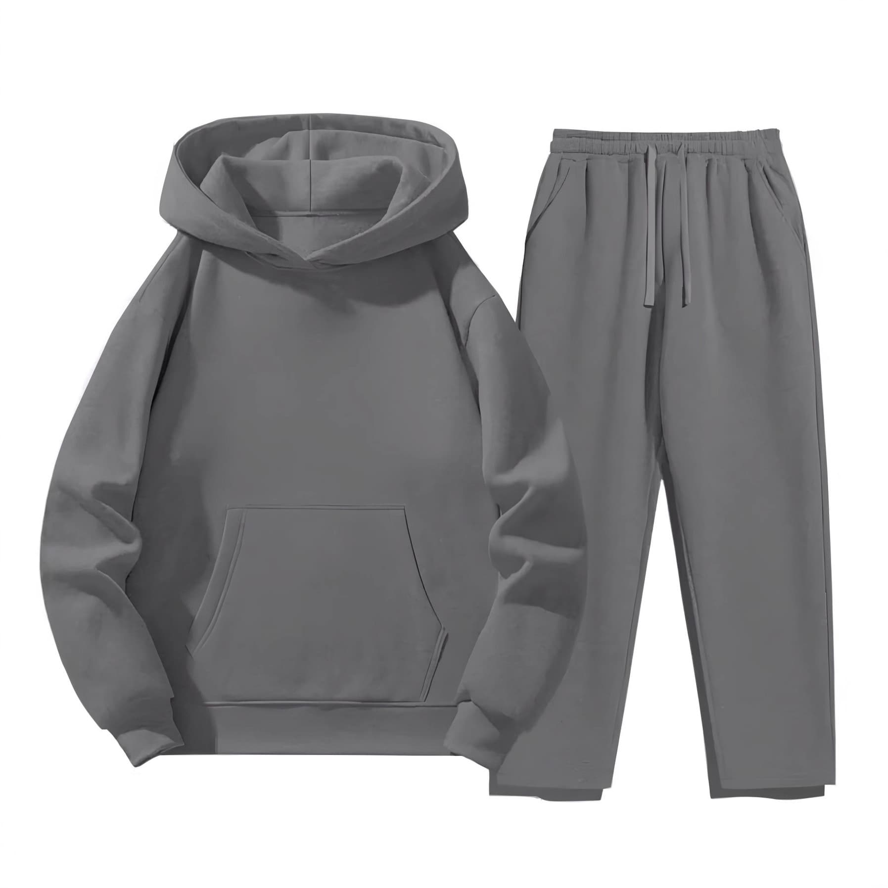 2025 new cross-border Amazon men's fashionable casual fashion versatile sweatshirt suit can be added with pictures and words to change the bag