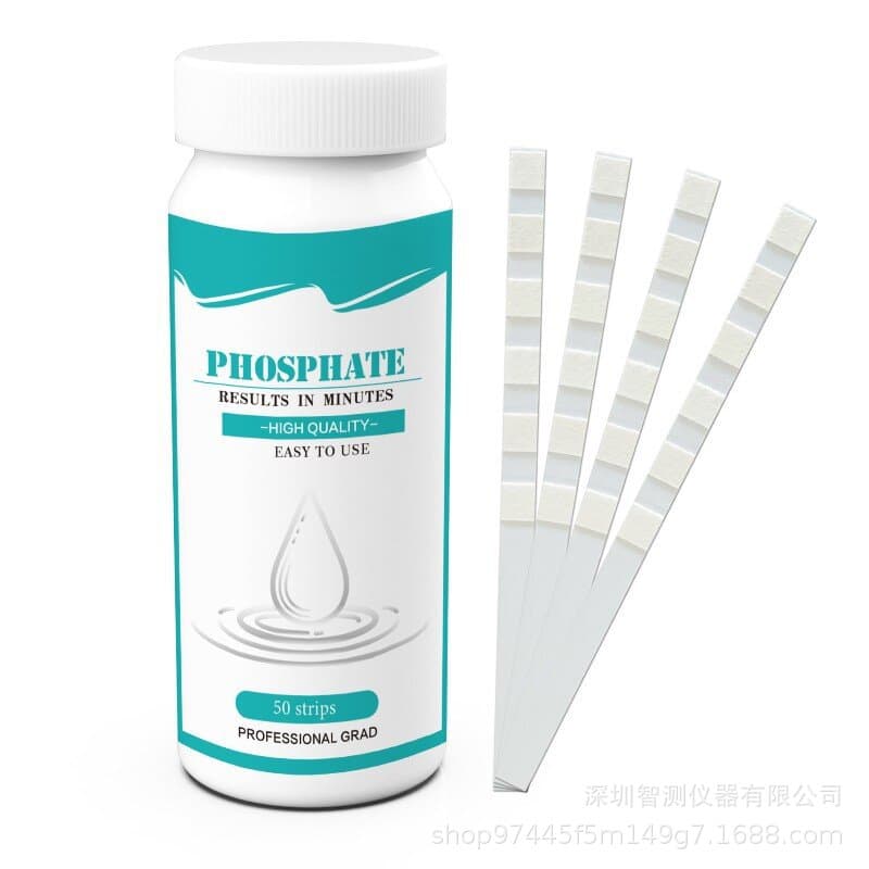 Cross-border Test Strips Phosphate Fish Pond Pool Water Quality Tester Mercury Copper Total Chlorine Test Strips Tap Water Tester