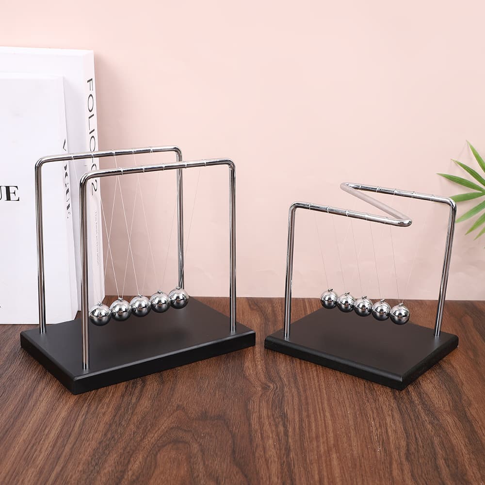 Newton's Cradle Bumper Balls Perpetual Motion Ball N-Shaped Collision Ball Creative Ornament Gift Home Decor Wholesale